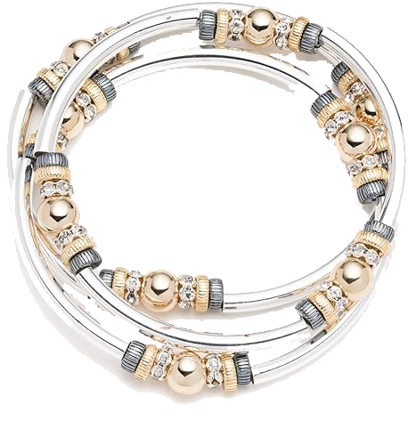 Nine West "Classics" Trio Stretch Bracelet